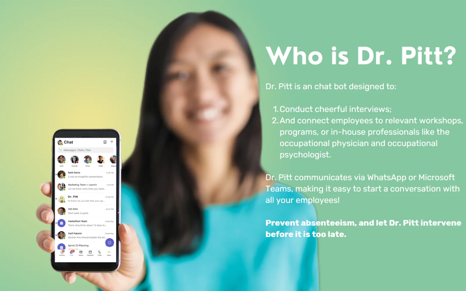 Dr. Pitt — screenshot from the Microsoft Marketplace listing