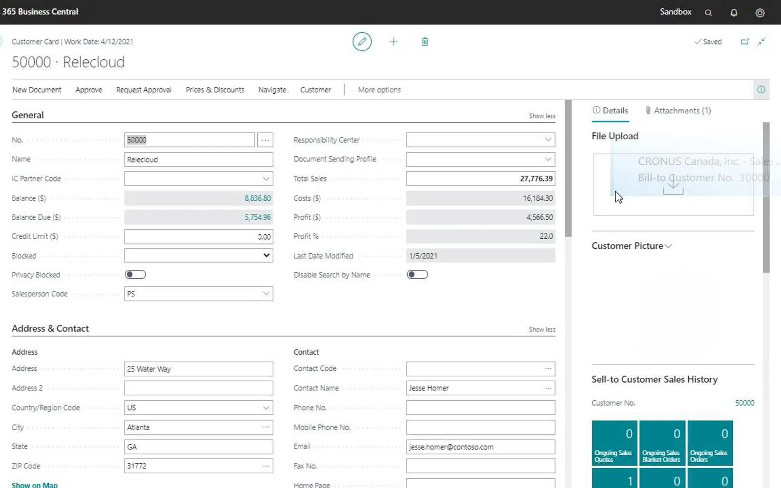 Drag & Drop — screenshot from the Microsoft Marketplace listing