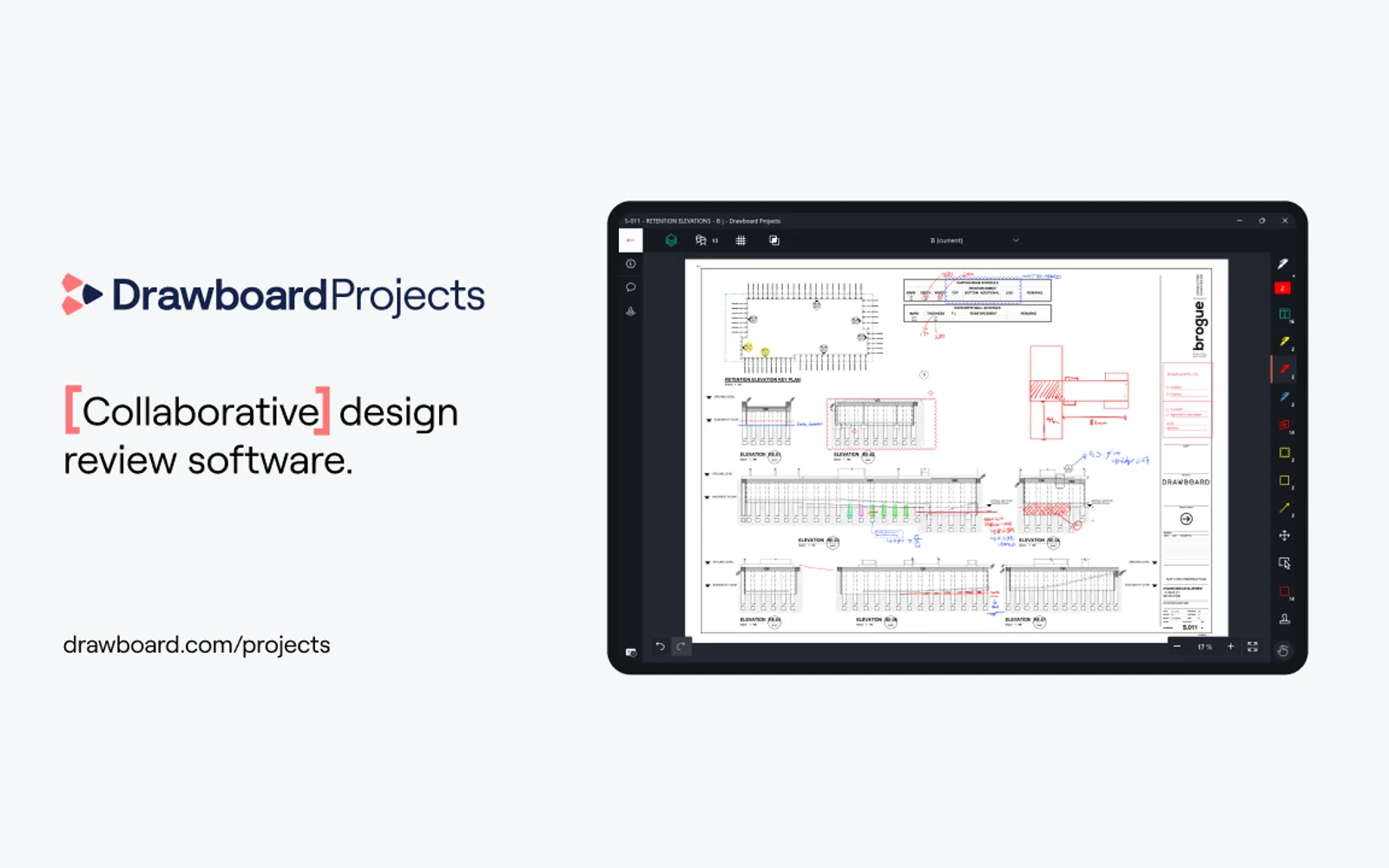 Drawboard Projects — screenshot from the Microsoft Marketplace listing
