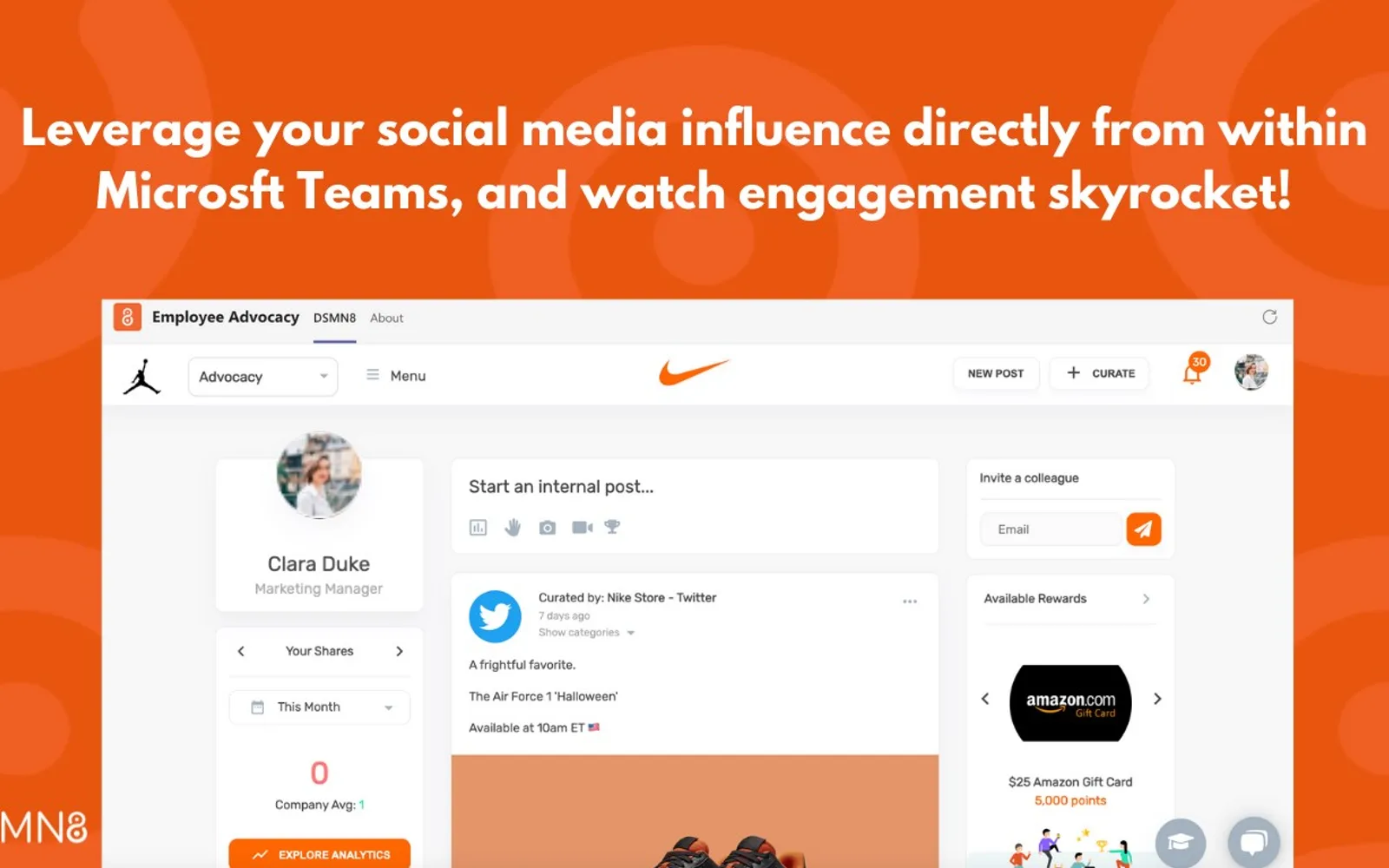 DSMN8 — screenshot from the Microsoft Marketplace listing