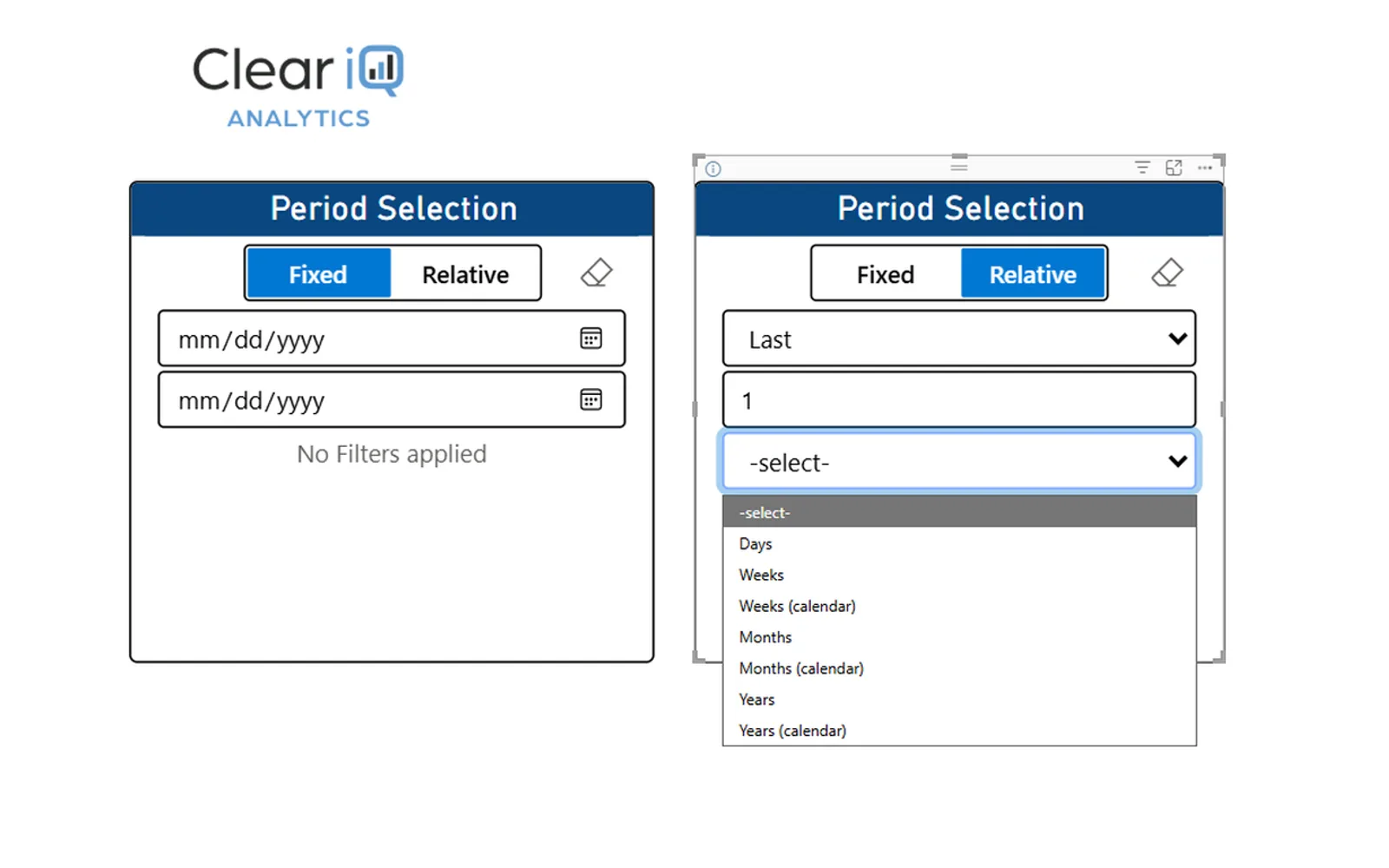 Dynamic Date Slicer — screenshot from the Microsoft Marketplace listing