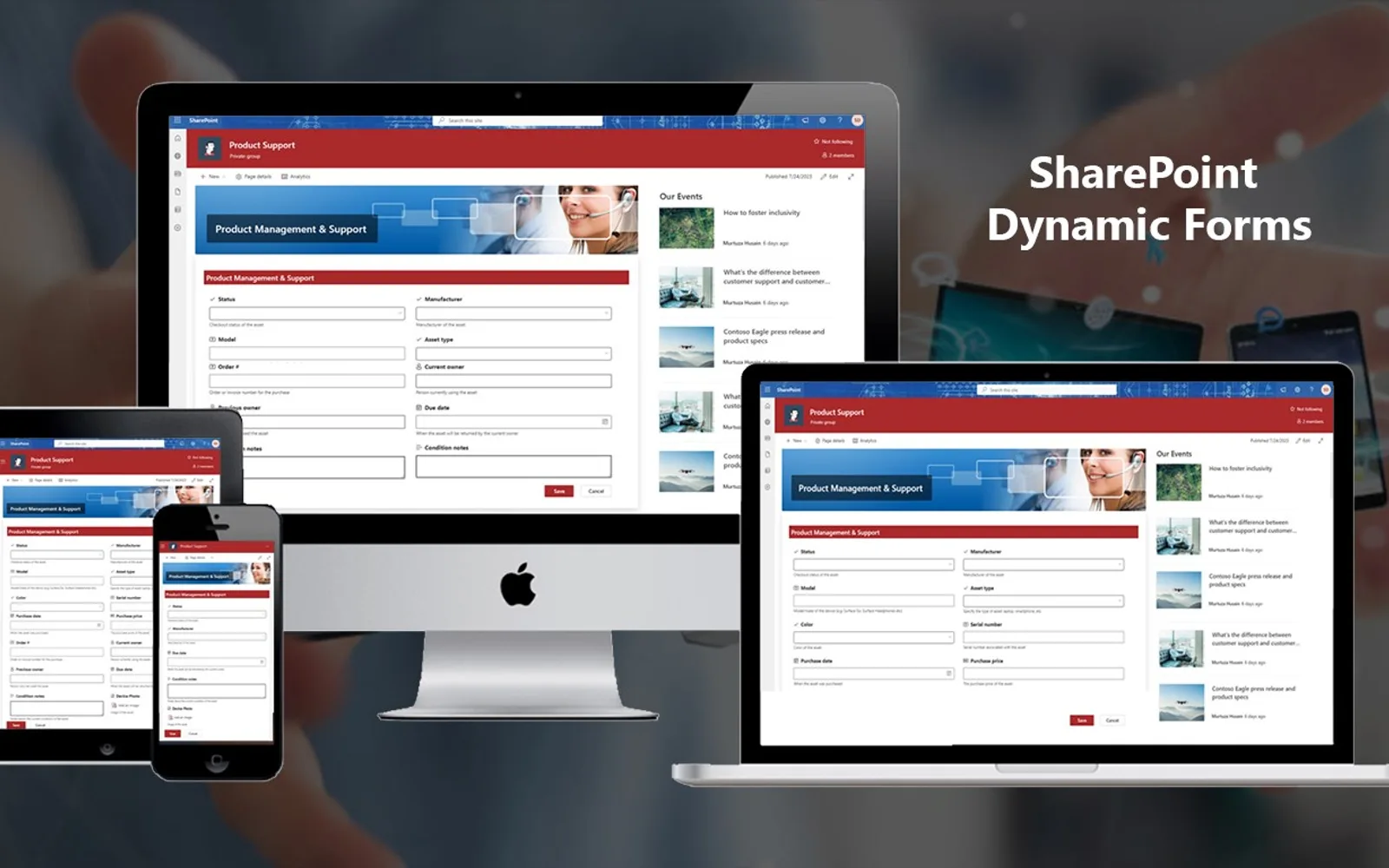 Dynamic Forms for Microsoft 365 — screenshot from the Microsoft Marketplace listing