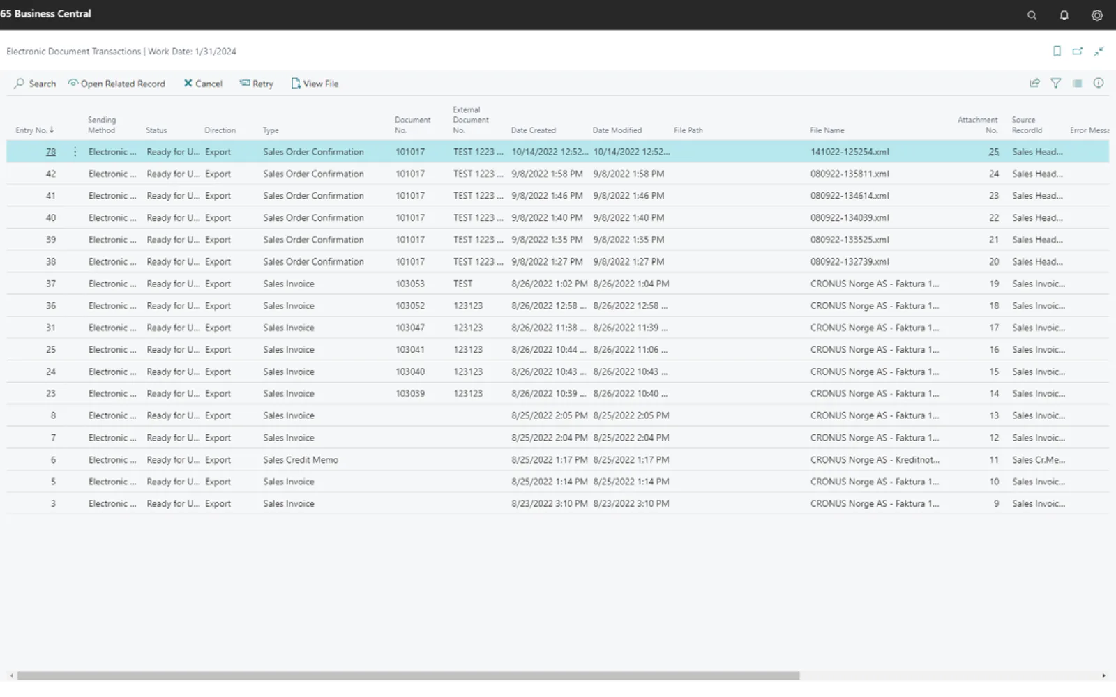 Dynapro Electronic Documents — screenshot from the Microsoft Marketplace listing