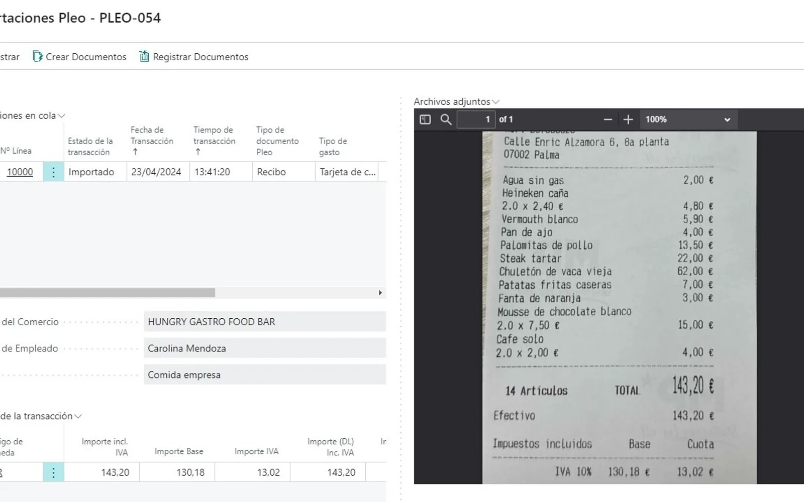 Dynasoft Pleo Integration — screenshot from the Microsoft Marketplace listing