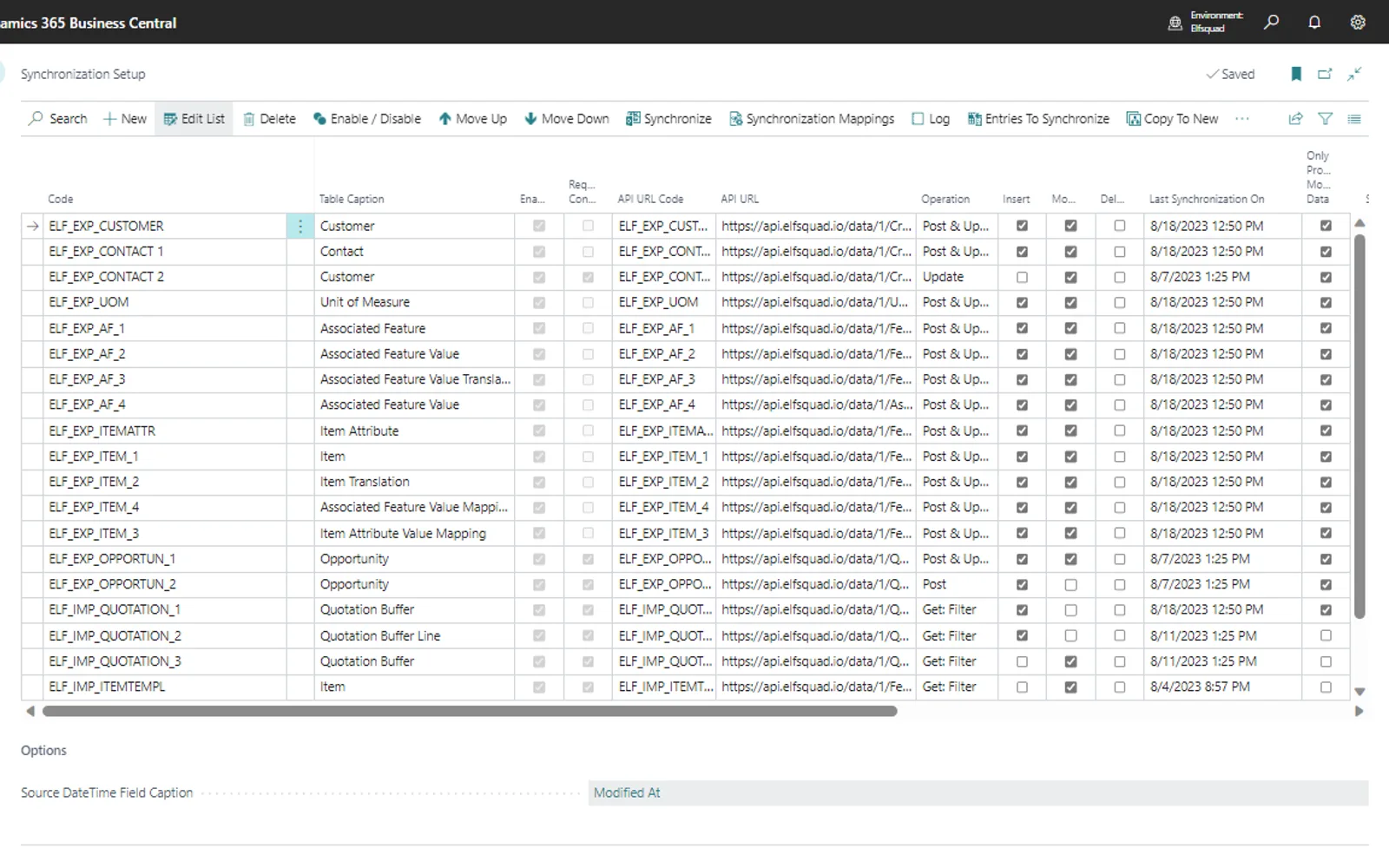 Dynavision Advanced Sync — screenshot from the Microsoft Marketplace listing