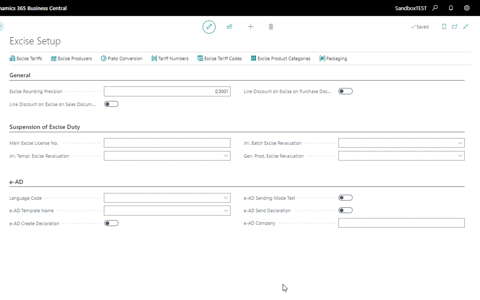 Dynavision Excise Duties — screenshot from the Microsoft Marketplace listing
