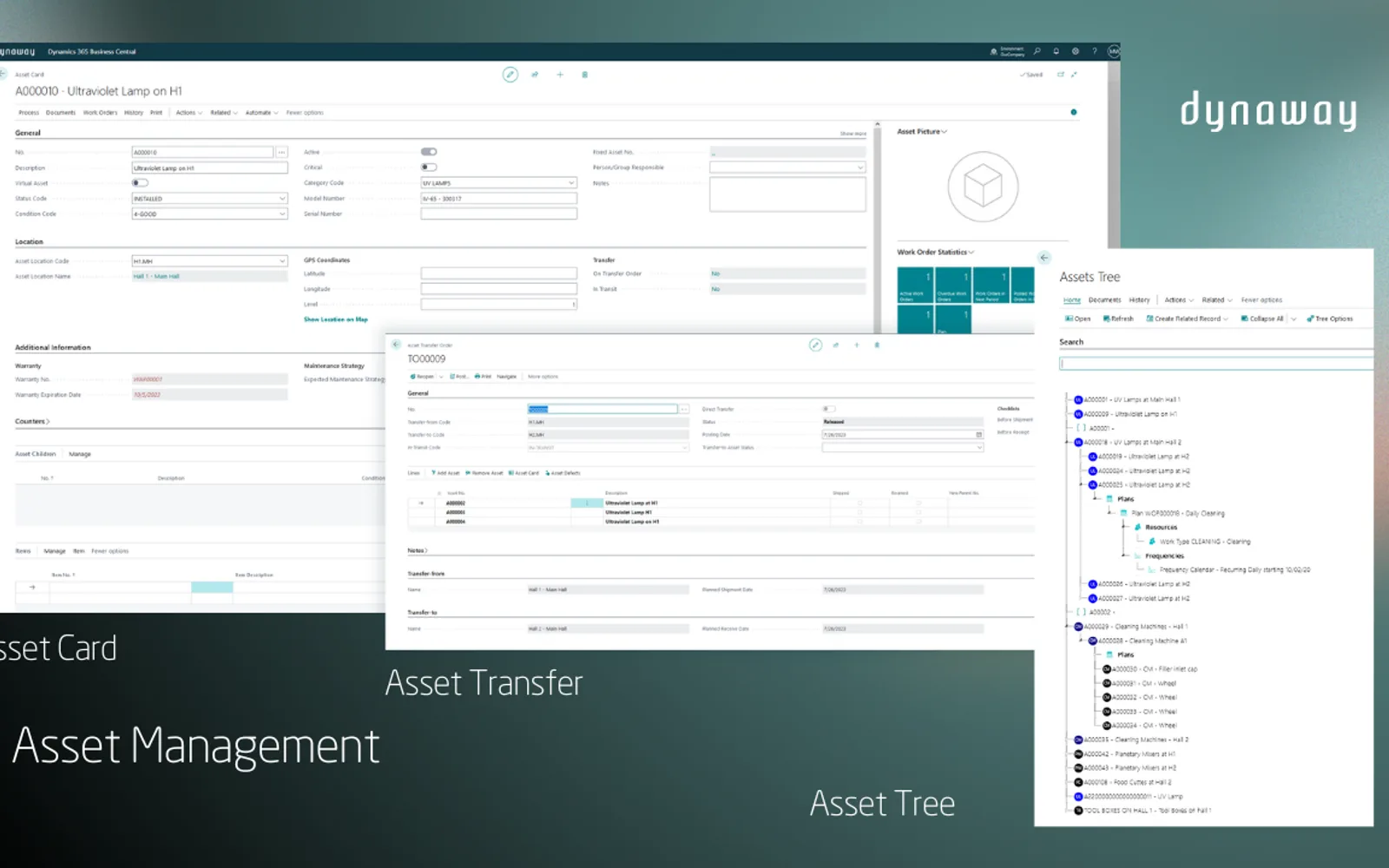Dynaway EAM — screenshot from the Microsoft Marketplace listing