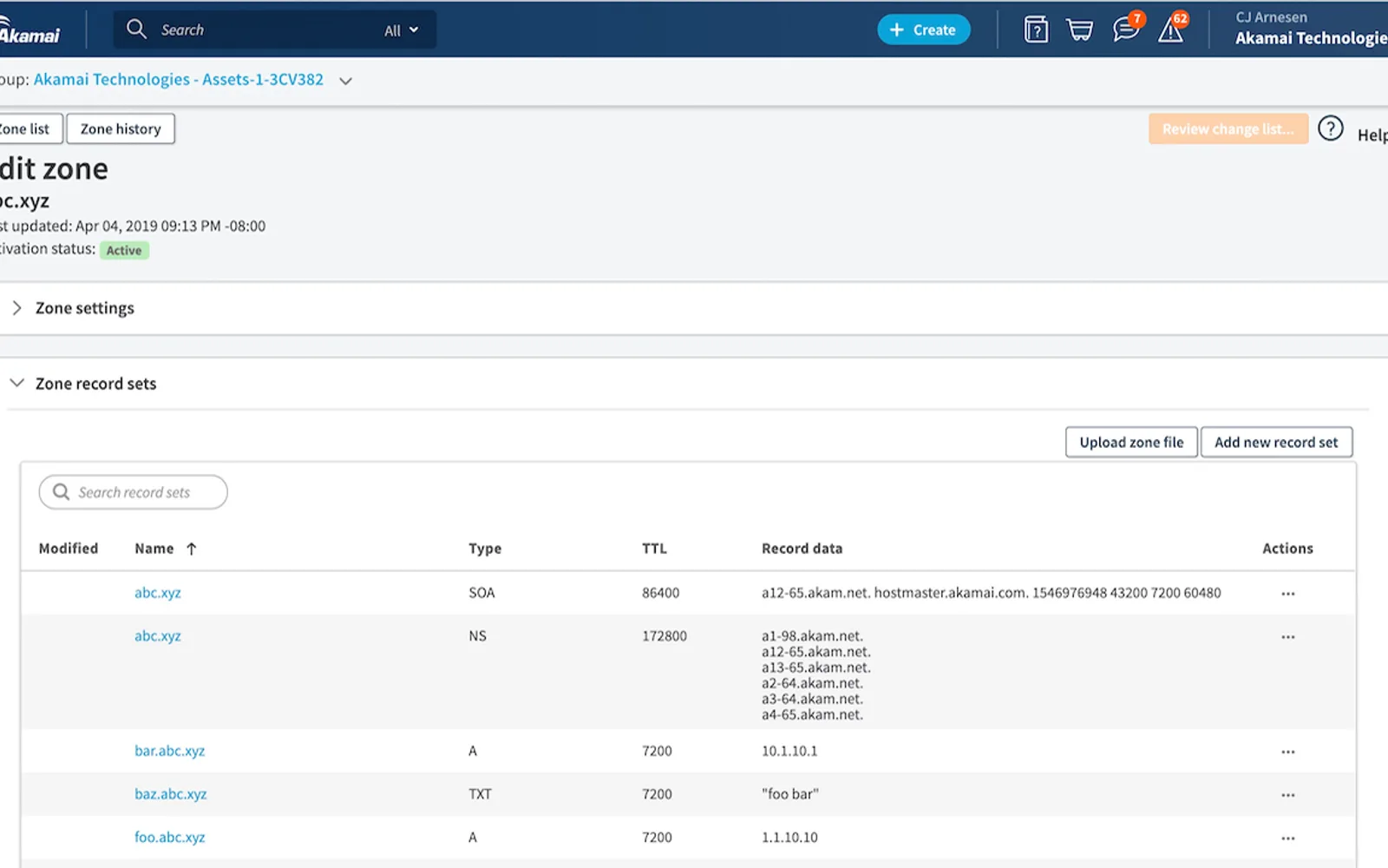 Edge DNS — screenshot from the Microsoft Marketplace listing