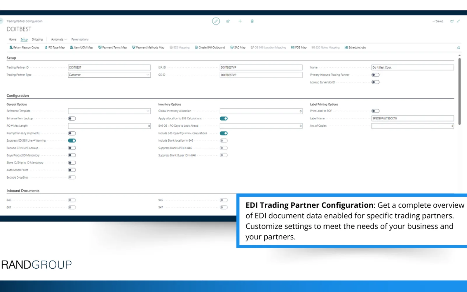 EDI 365 — screenshot from the Microsoft Marketplace listing