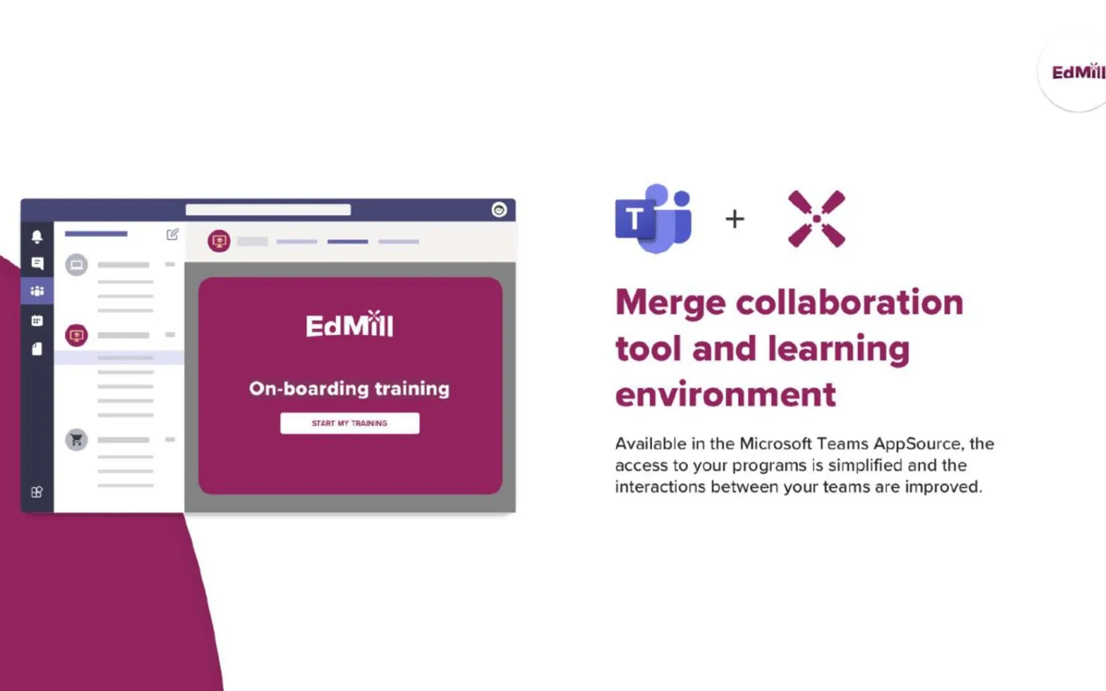 EdMill — screenshot from the Microsoft Marketplace listing