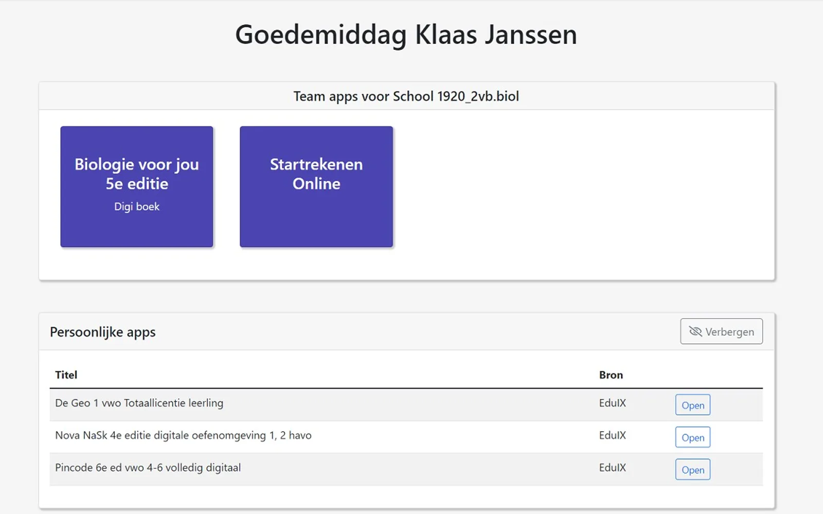 EducationHUB — screenshot from the Microsoft Marketplace listing