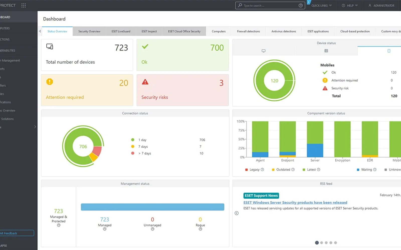ESET PROTECT Advanced — screenshot from the Microsoft Marketplace listing