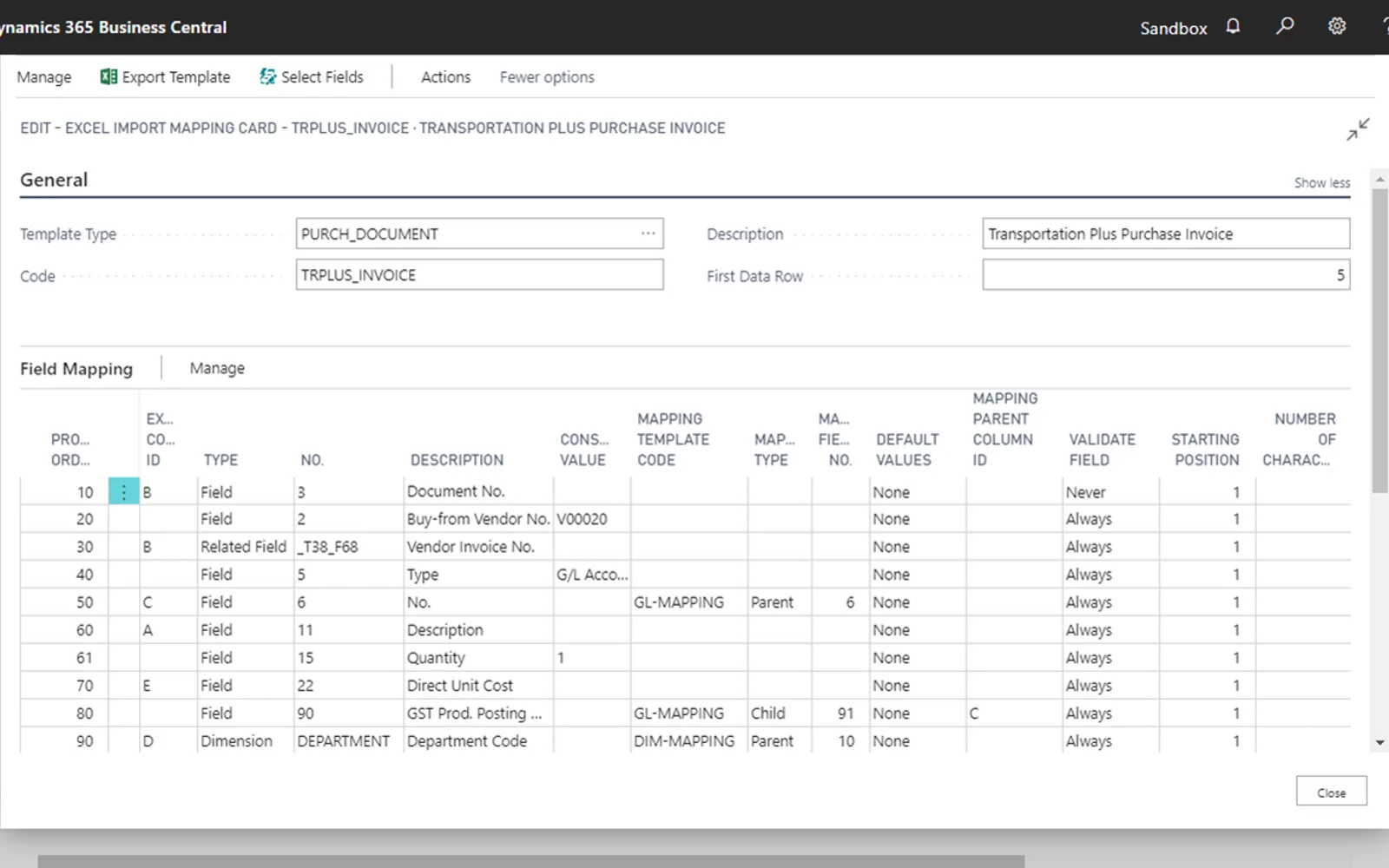 Excellent Importer — screenshot from the Microsoft Marketplace listing