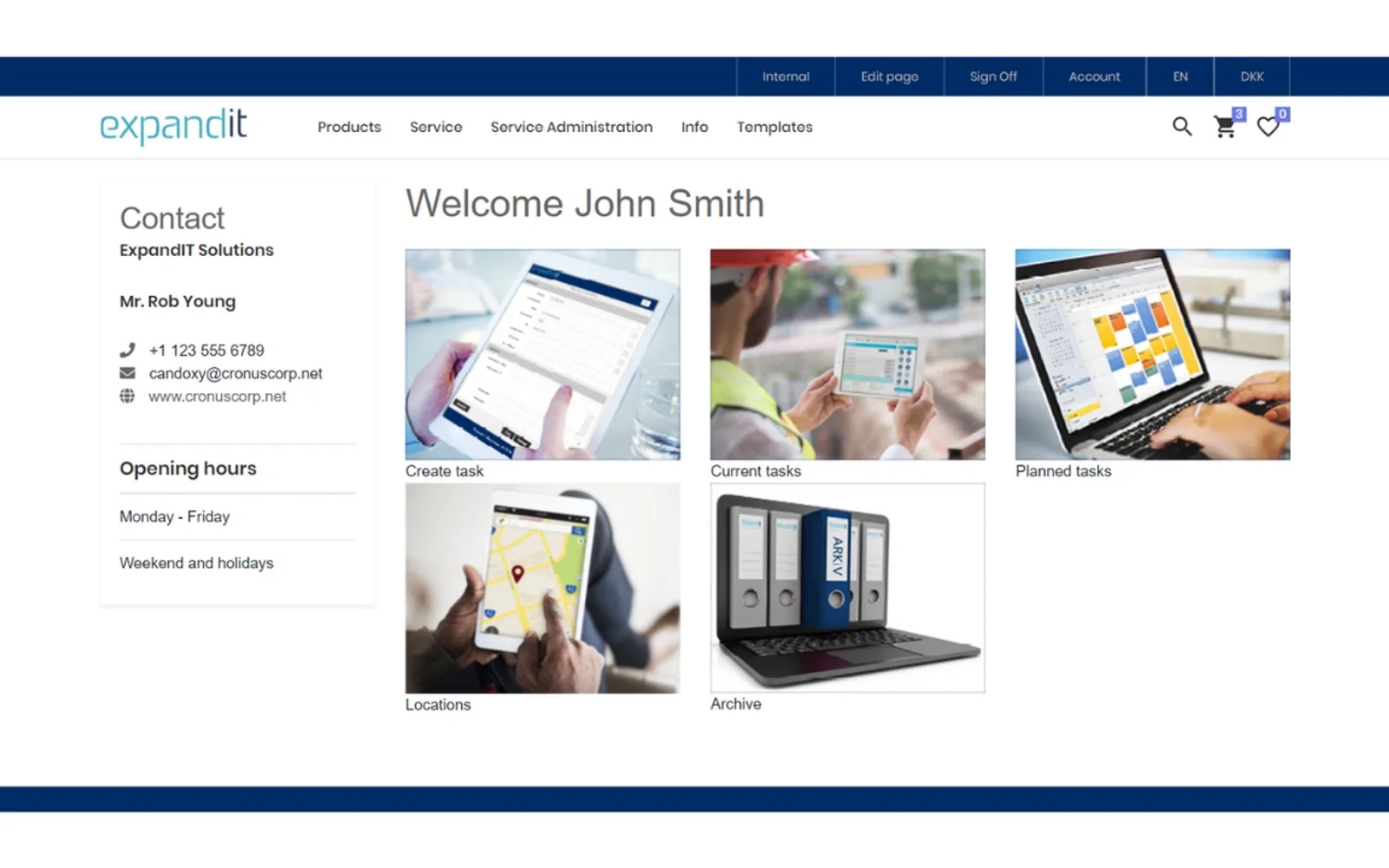 ExpandIT Connector — screenshot from the Microsoft Marketplace listing