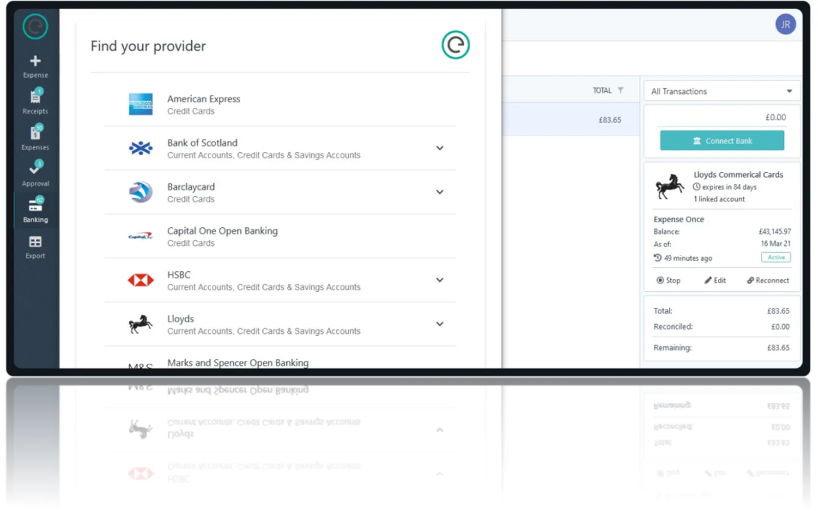 Expense Once — screenshot from the Microsoft Marketplace listing