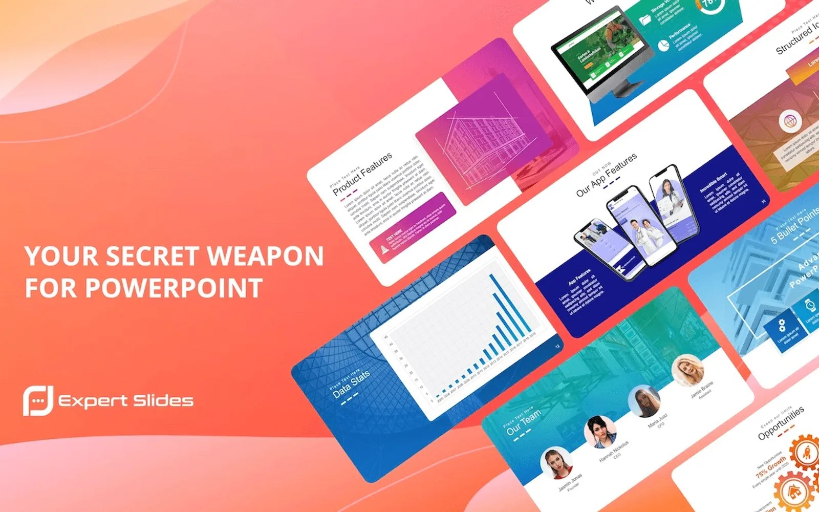 ExpertSlides — screenshot from the Microsoft Marketplace listing