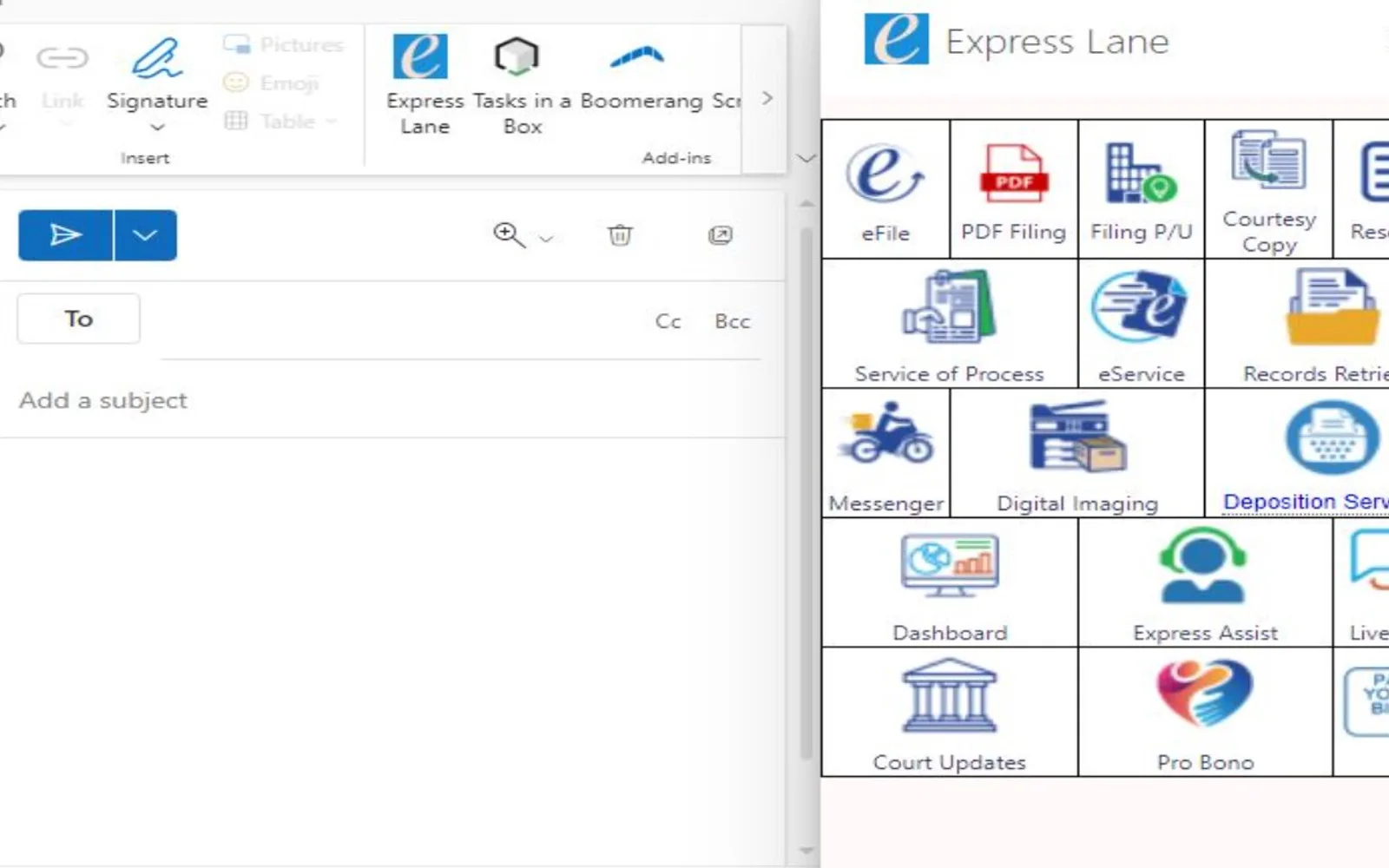 eXpress Lane — screenshot from the Microsoft Marketplace listing