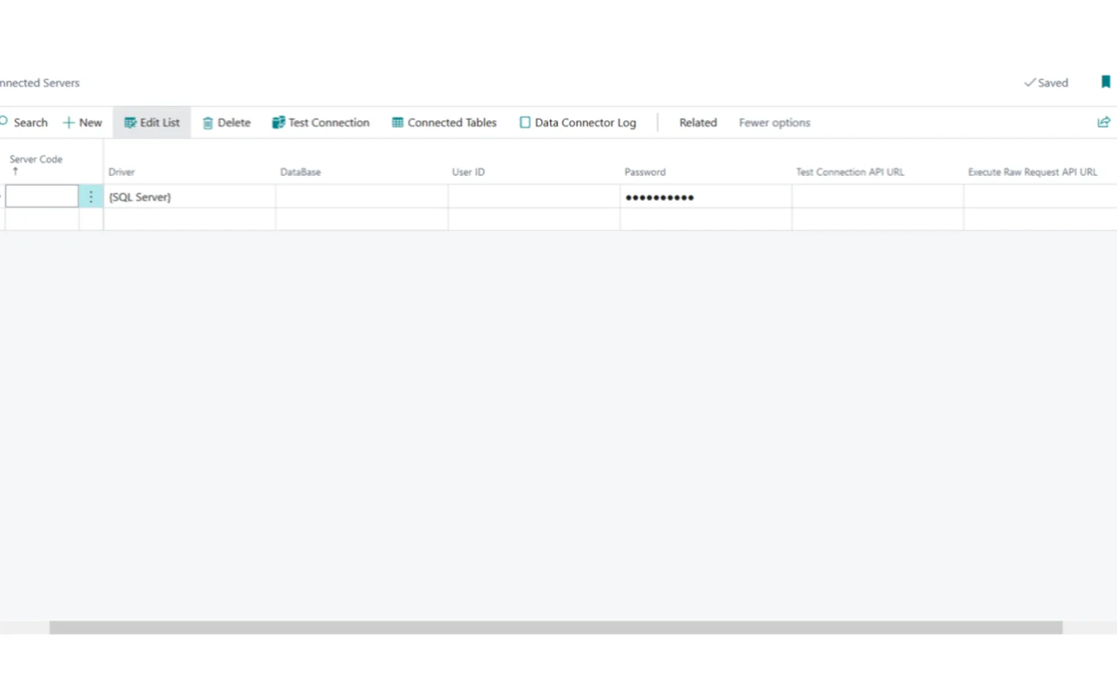 External Database Connector — screenshot from the Microsoft Marketplace listing