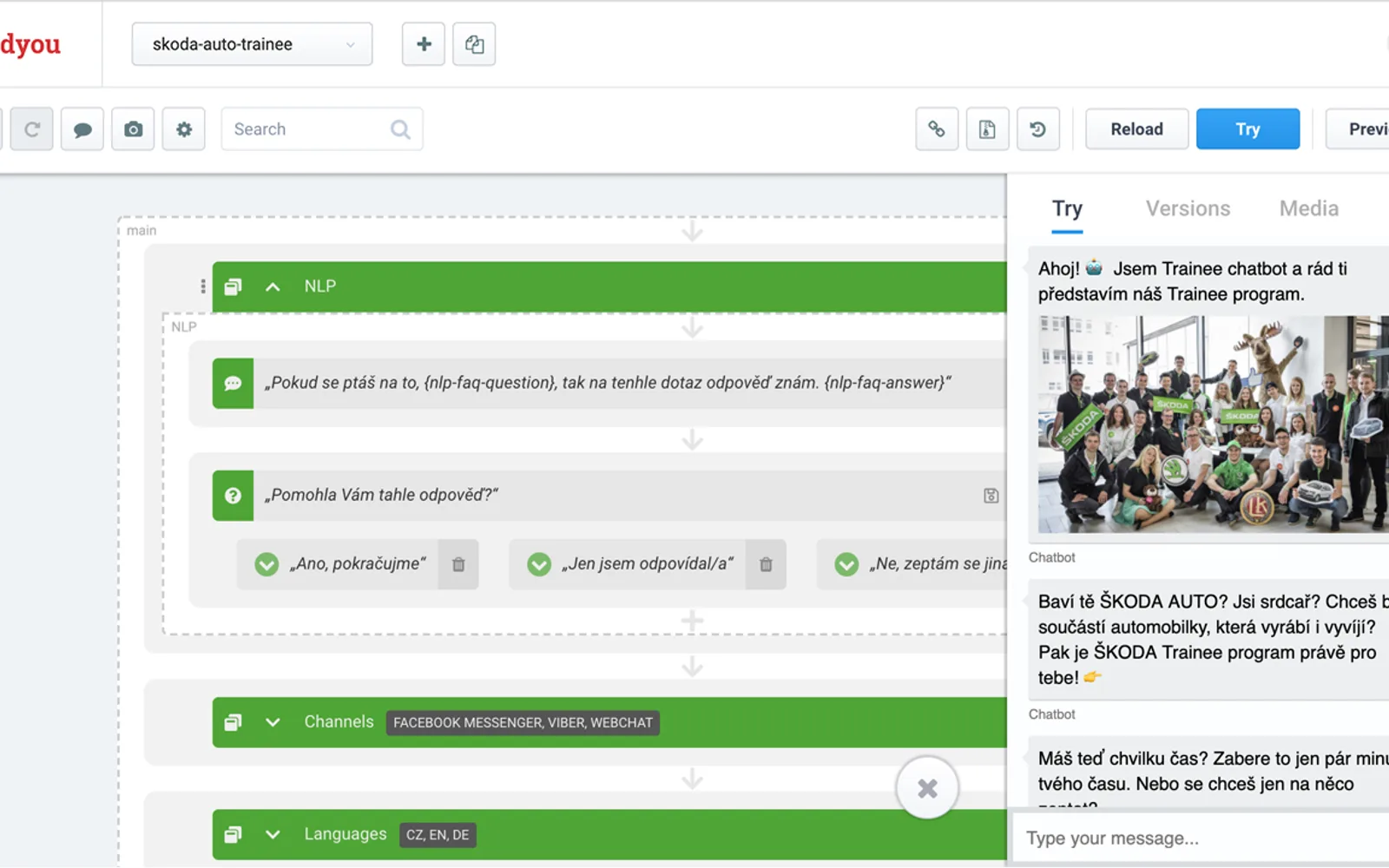 Feedyou Platform — screenshot from the Microsoft Marketplace listing