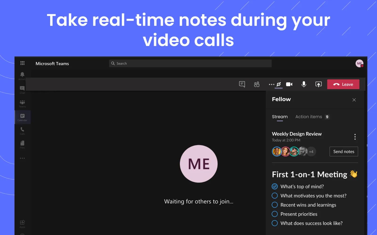 Fellow.app — screenshot from the Microsoft Marketplace listing
