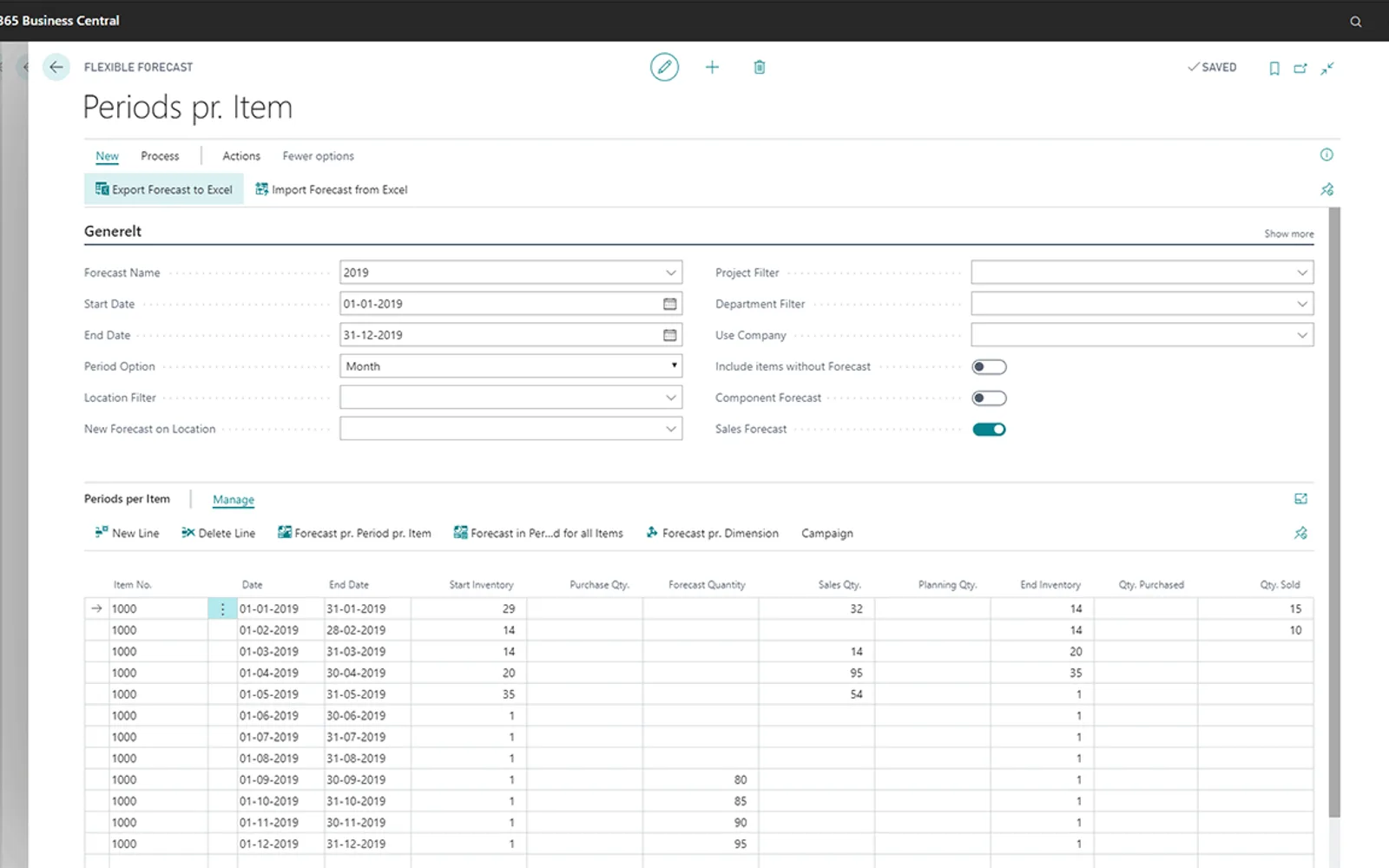 Flexible Forecast - Availability Forecasting — screenshot from the Microsoft Marketplace listing