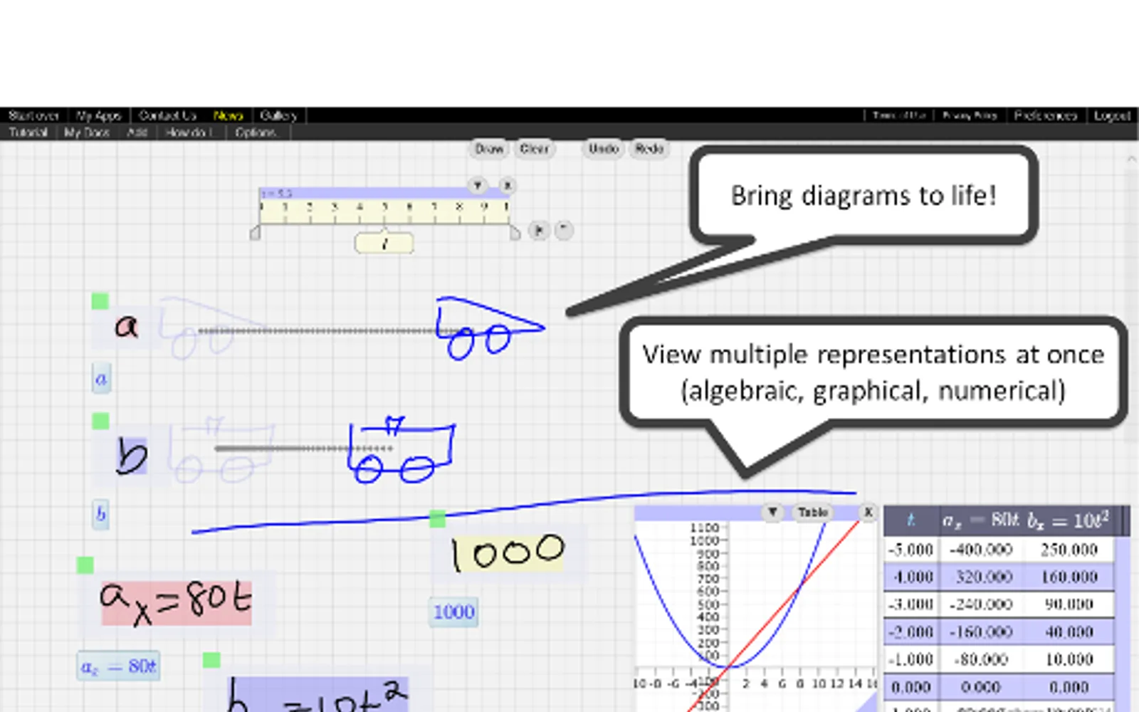 FluidMath (Beta) — screenshot from the Microsoft Marketplace listing