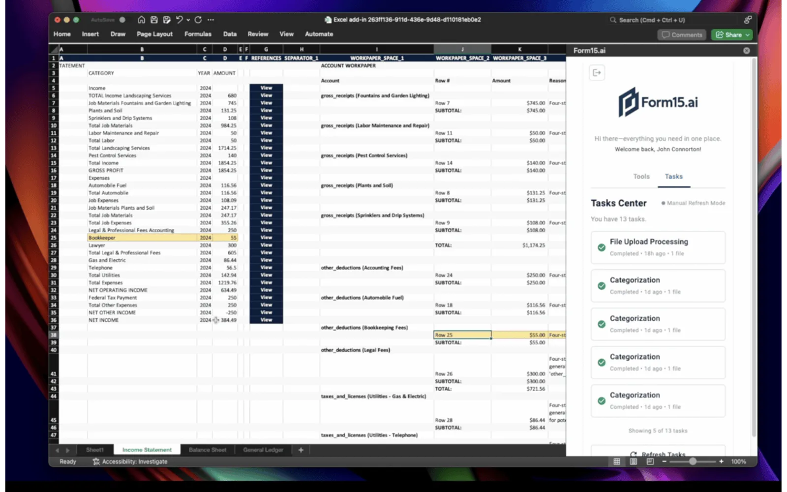 Form15 AI — screenshot from the Microsoft Marketplace listing