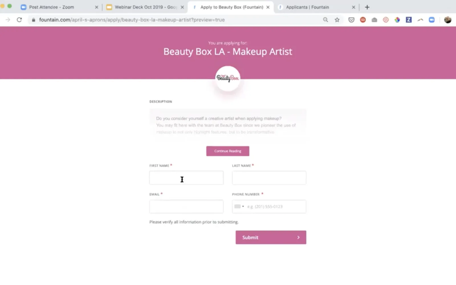 Fountain — screenshot from the Microsoft Marketplace listing
