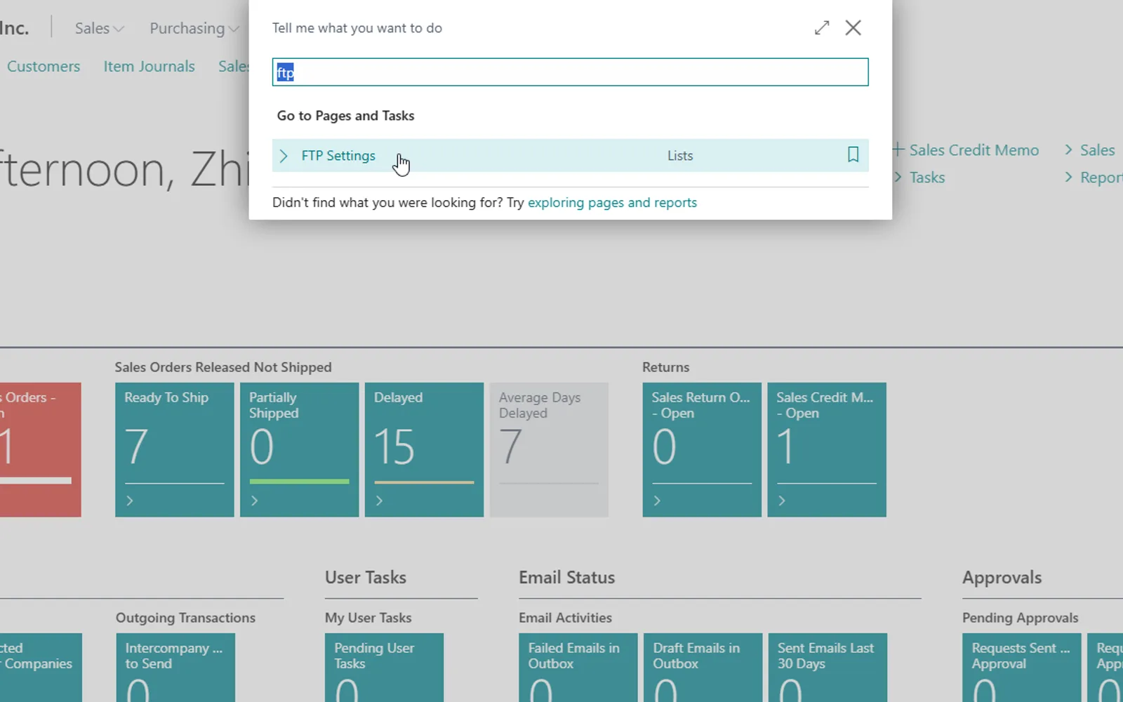 FTP Agent — screenshot from the Microsoft Marketplace listing