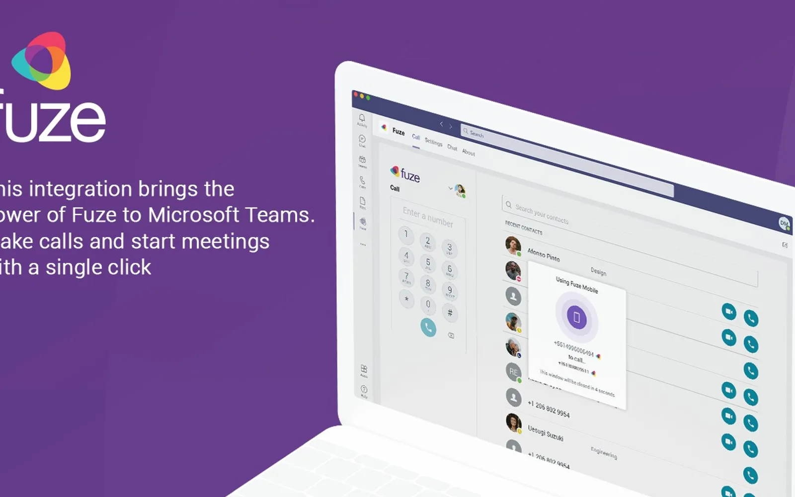 Fuze — screenshot from the Microsoft Marketplace listing