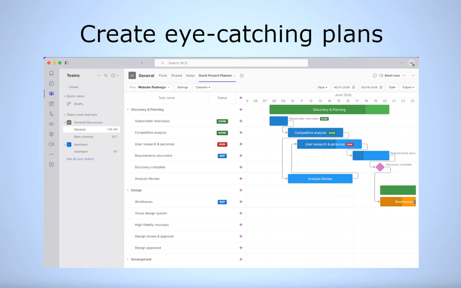 Gantt Project Planner — screenshot from the Microsoft Marketplace listing