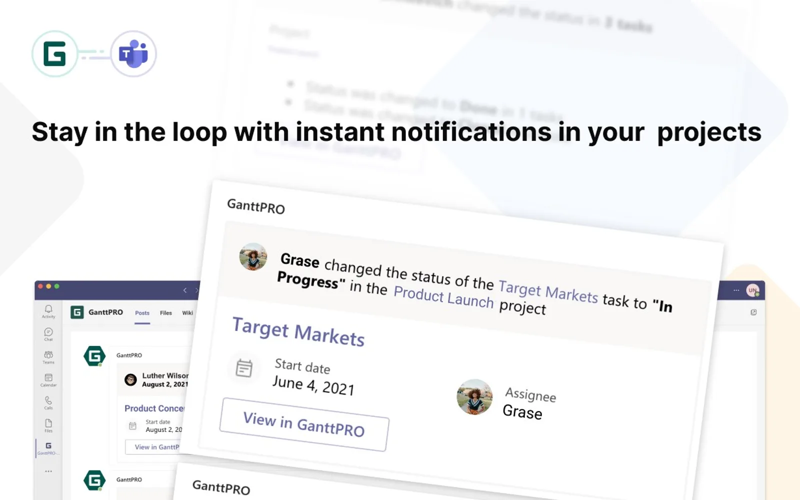 GanttPRO APP — screenshot from the Microsoft Marketplace listing
