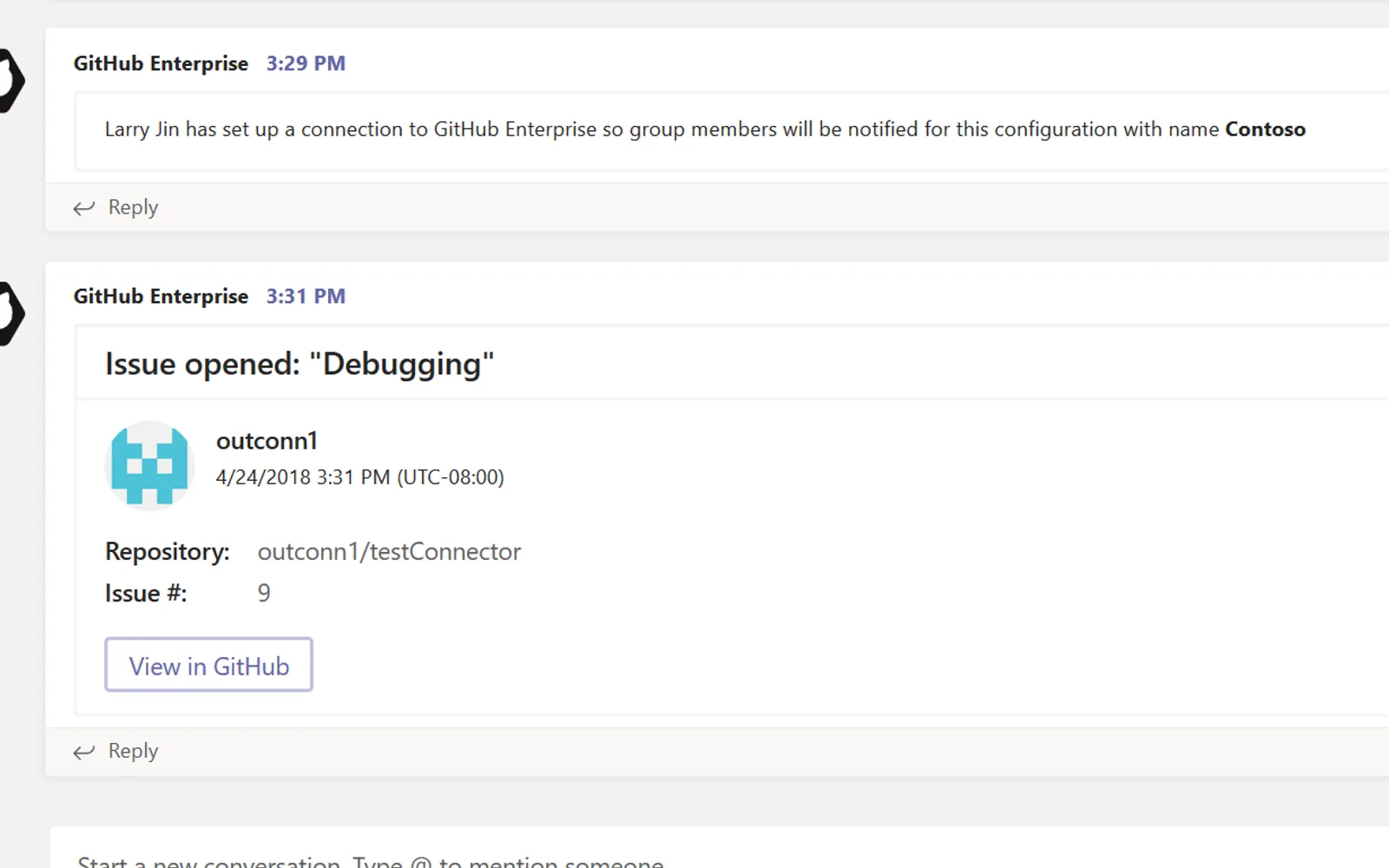 GitHub Enterprise — screenshot from the Microsoft Marketplace listing