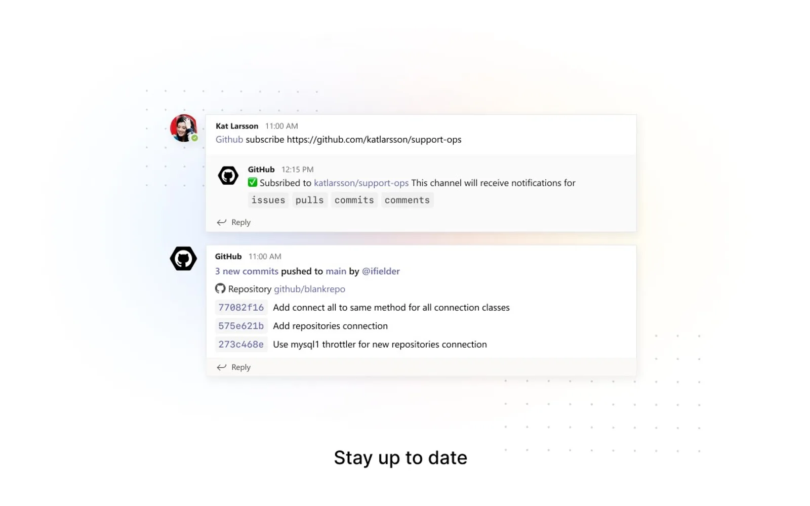 GitHub Notifications — screenshot from the Microsoft Marketplace listing