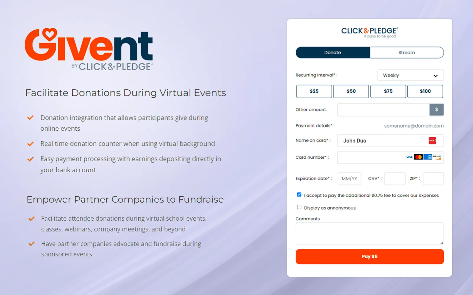 Givent — screenshot from the Microsoft Marketplace listing