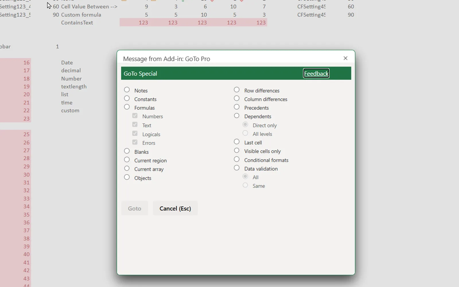 GoToPro — screenshot from the Microsoft Marketplace listing
