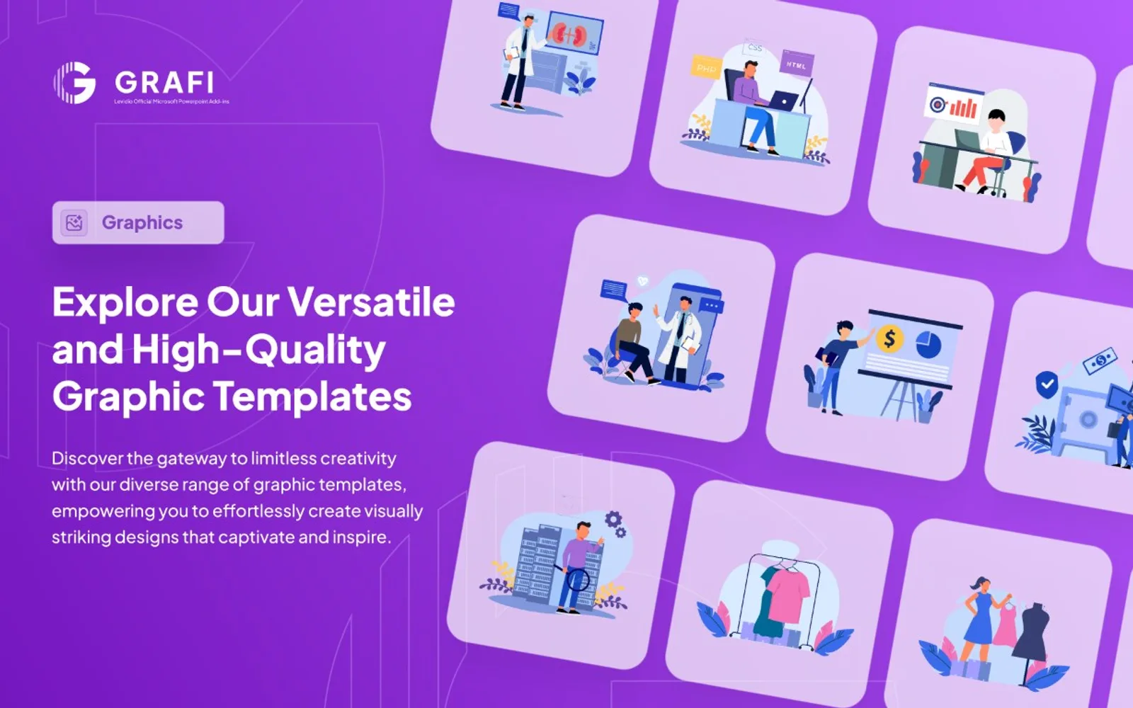 Grafi — screenshot from the Microsoft Marketplace listing