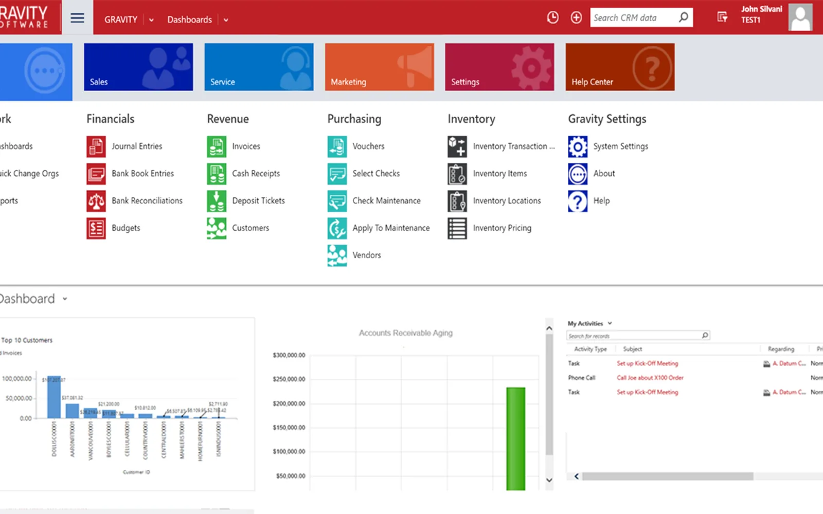 Gravity — screenshot from the Microsoft Marketplace listing