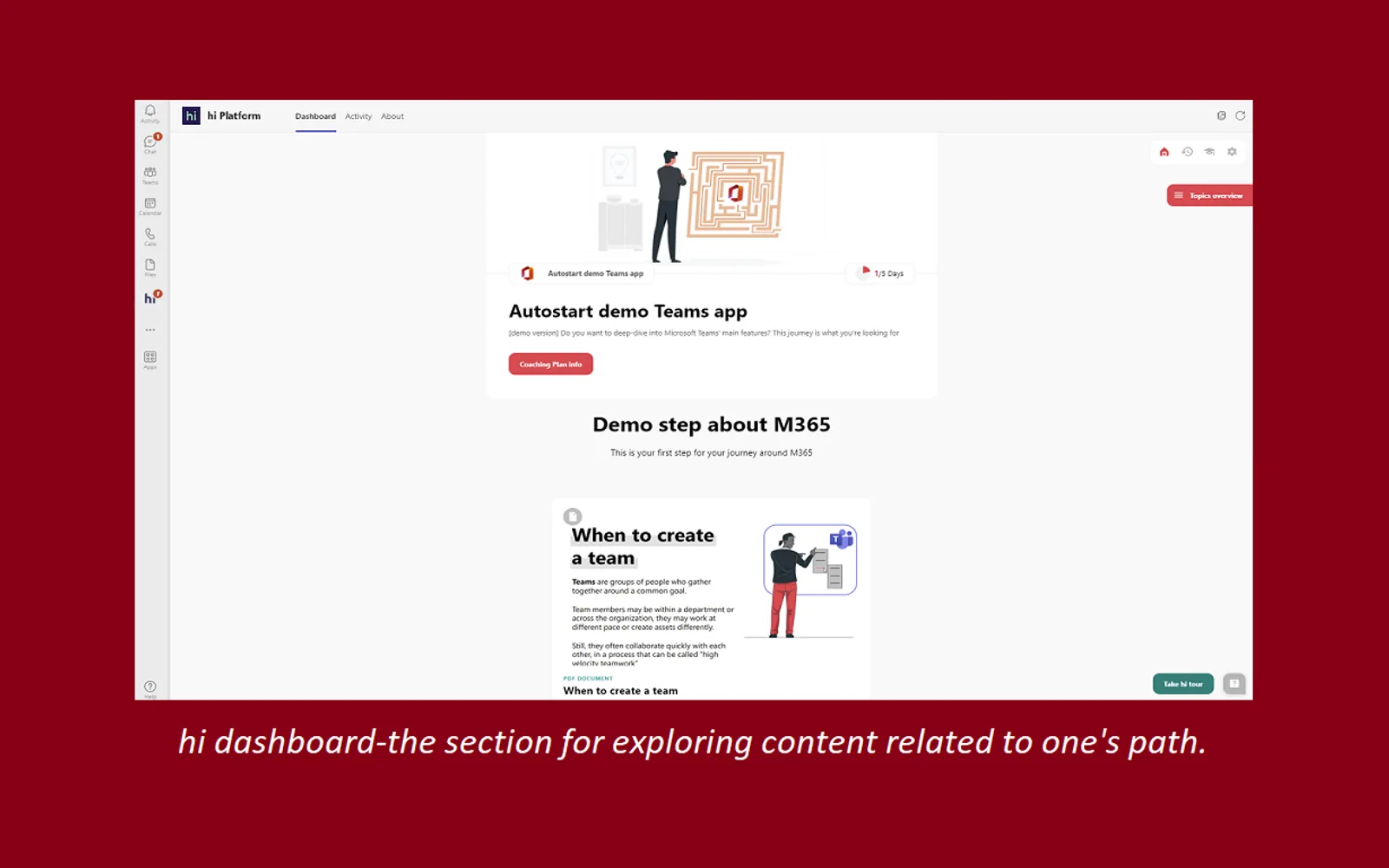 hi Platform — screenshot from the Microsoft Marketplace listing