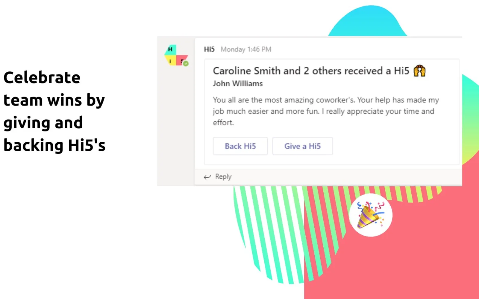 Hi5 — screenshot from the Microsoft Marketplace listing