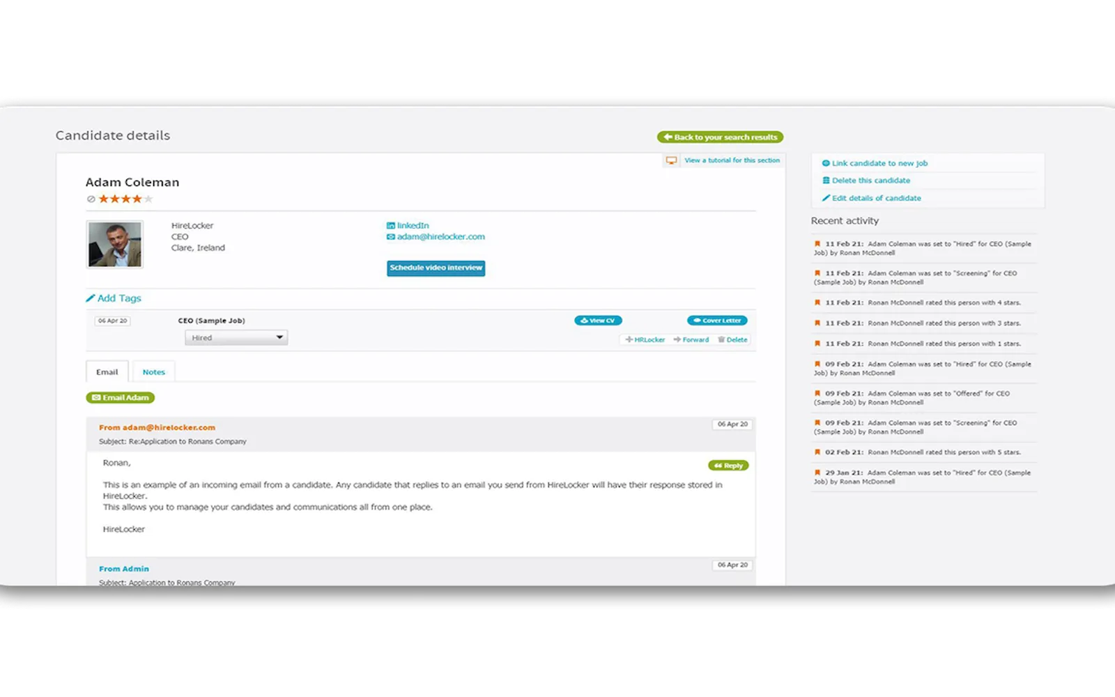 HRLocker – HR software — screenshot from the Microsoft Marketplace listing