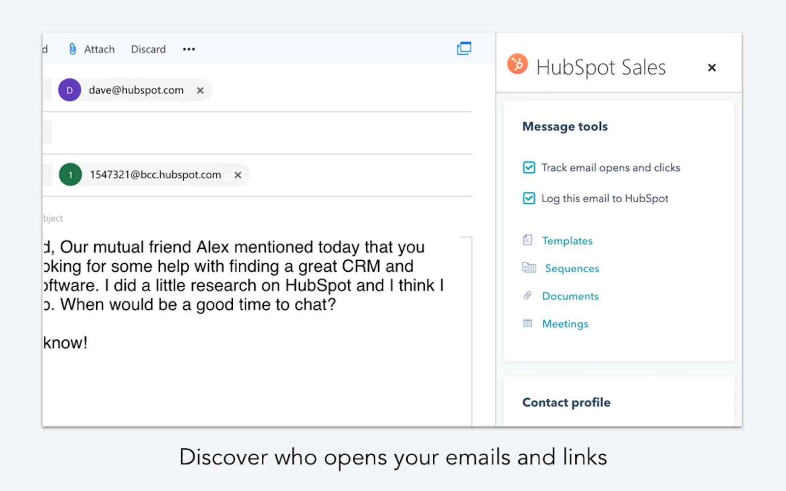 HubSpot Sales — screenshot from the Microsoft Marketplace listing