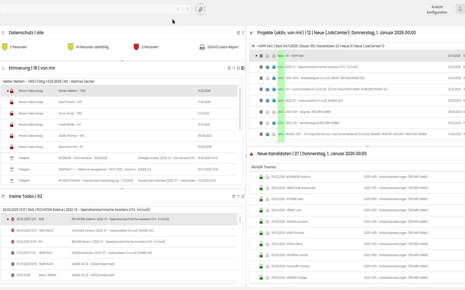 hunter recruitment solution — screenshot from the Microsoft Marketplace listing