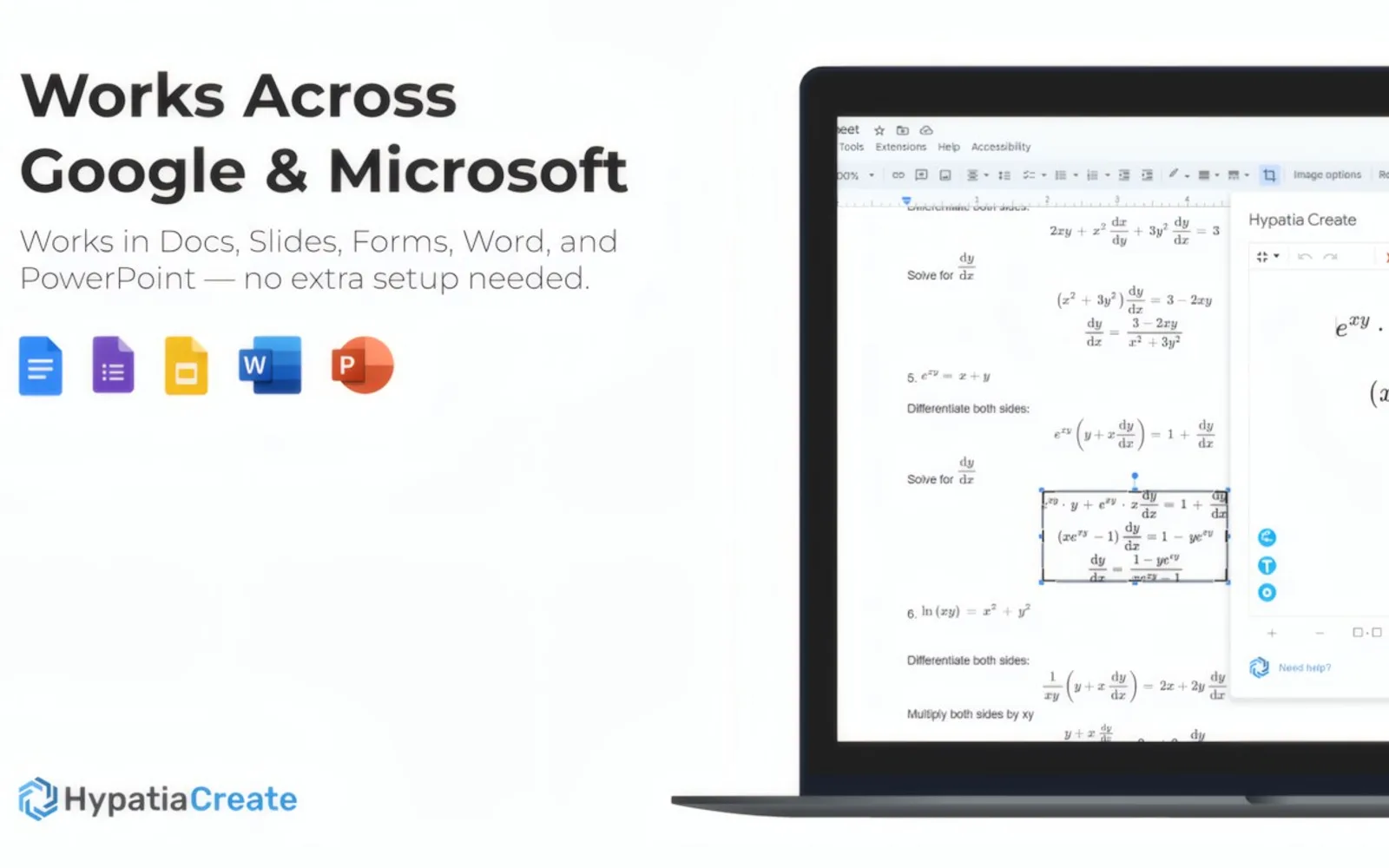 Hypatia Create — screenshot from the Microsoft Marketplace listing