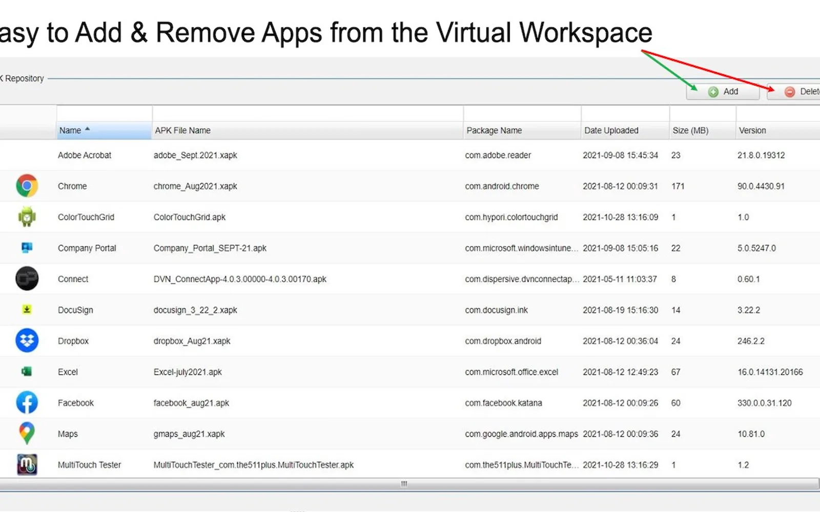 Hypori — screenshot from the Microsoft Marketplace listing
