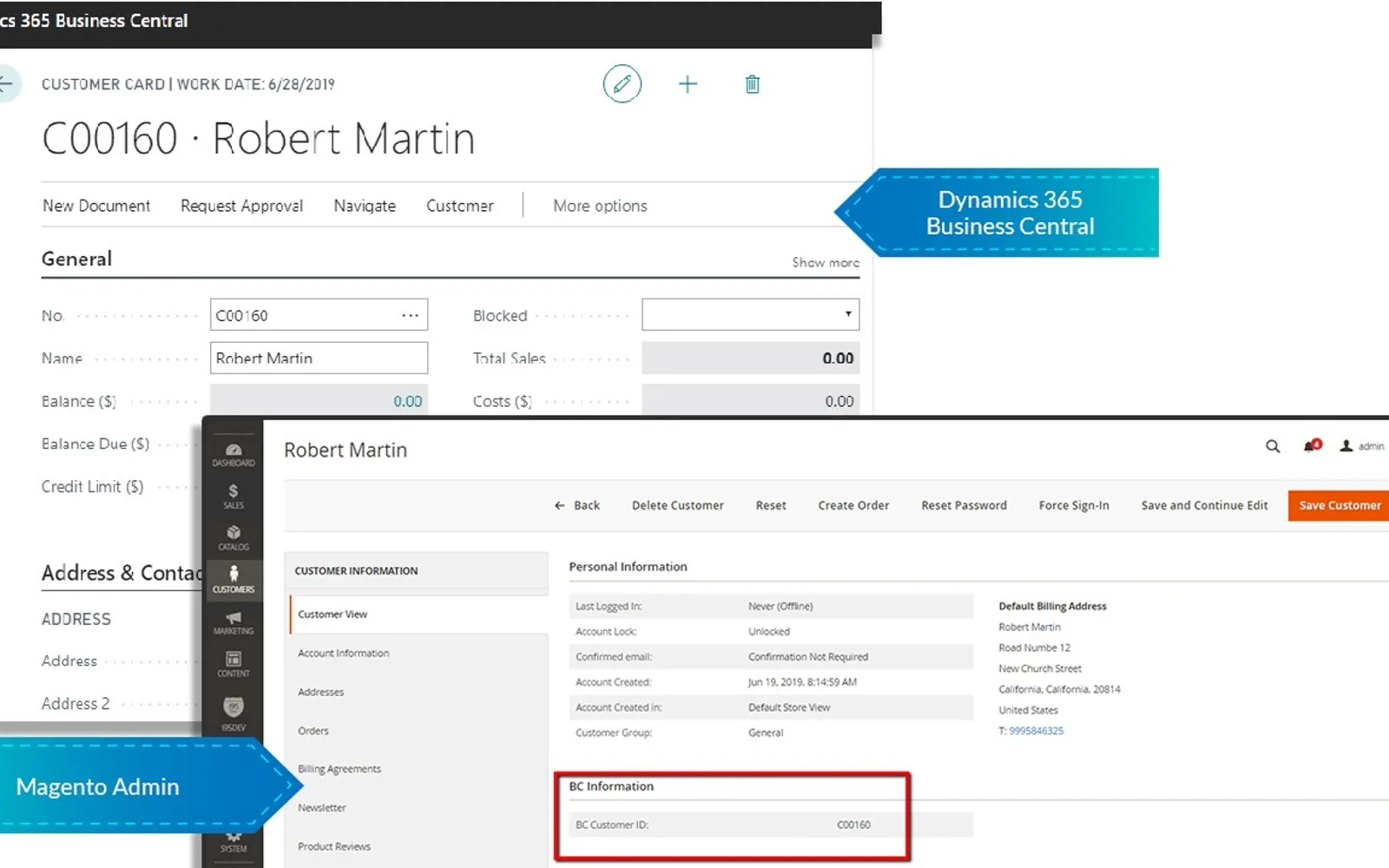i95Dev Magento Integration Standard Connector — screenshot from the Microsoft Marketplace listing