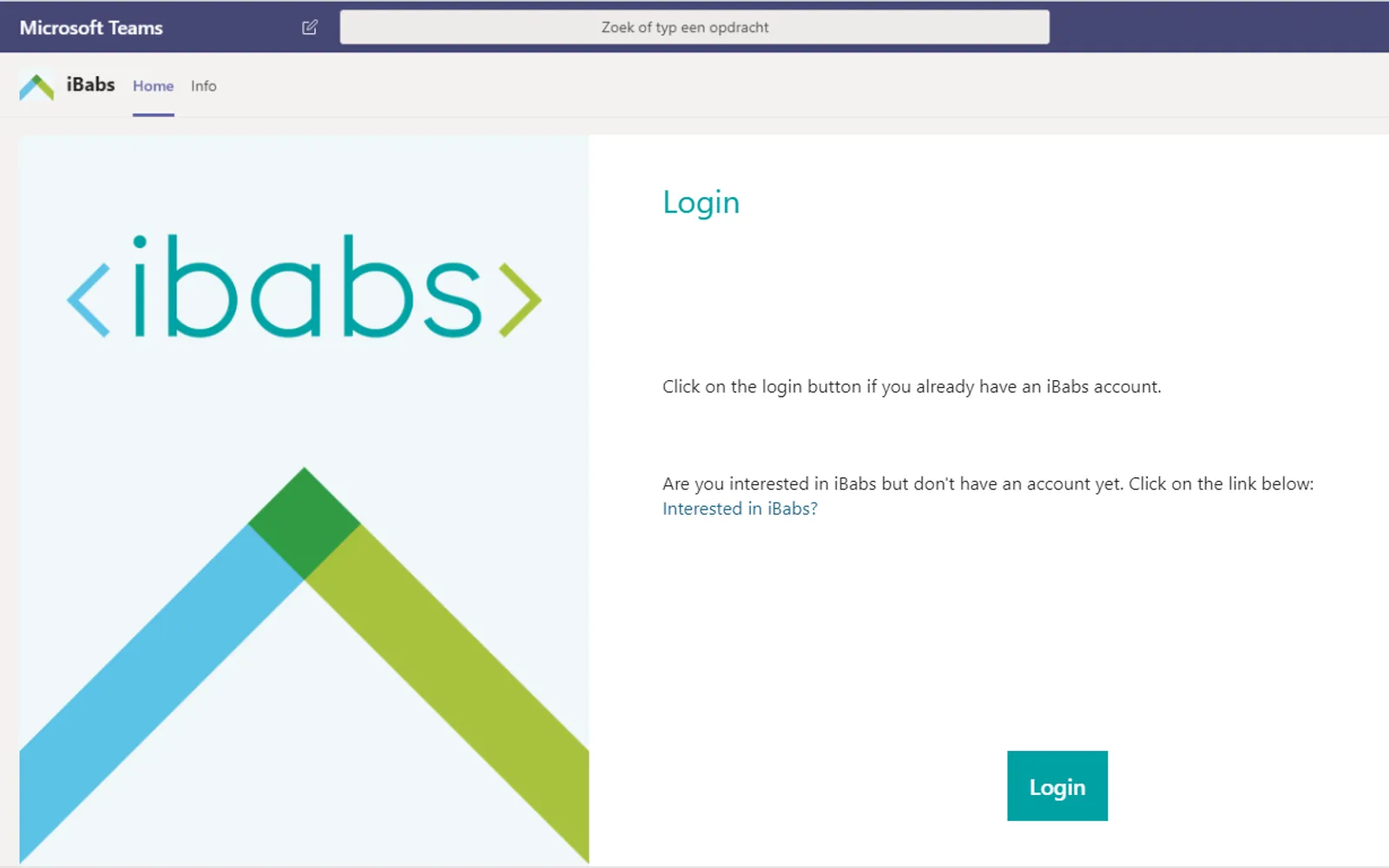 iBabs — screenshot from the Microsoft Marketplace listing
