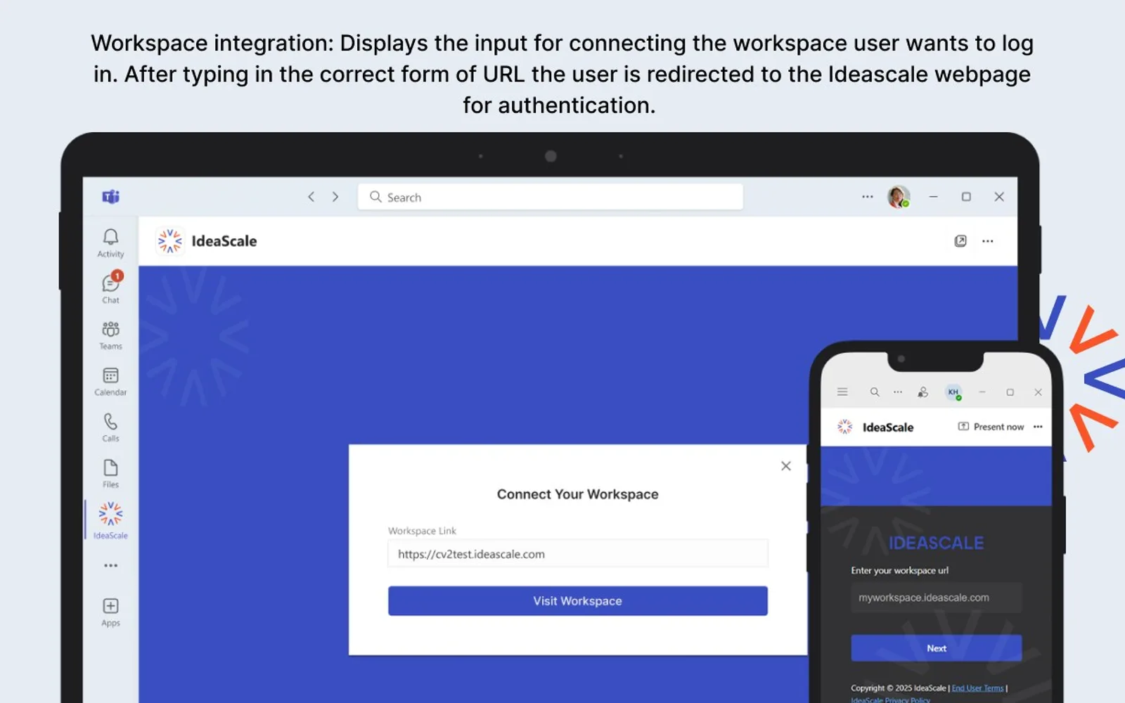 IdeaScale — screenshot from the Microsoft Marketplace listing
