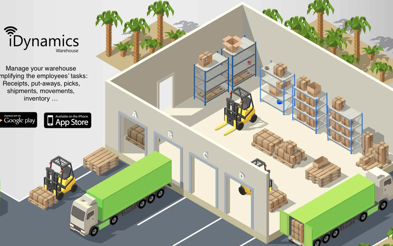 iDynamics Warehouse Lite — screenshot from the Microsoft Marketplace listing