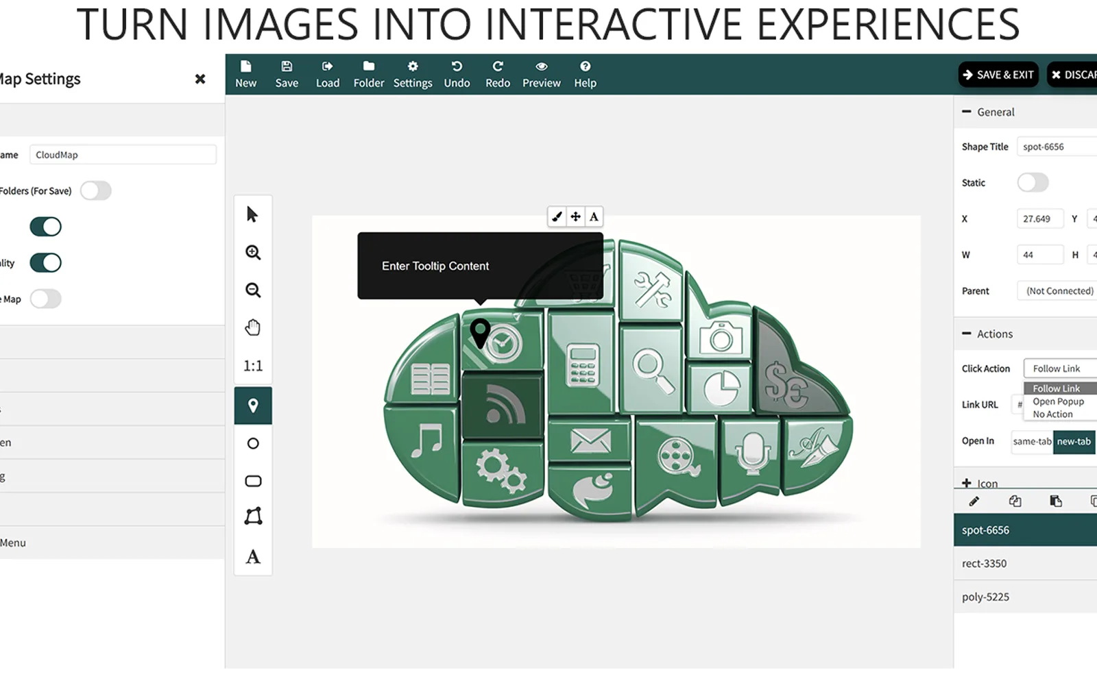Image Map — screenshot from the Microsoft Marketplace listing